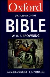 Libro: THE OXFORD DICTIONARY OF THE BIBLE