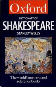 Libro: OXFORD DICTIONARY OF SHAKESPEARE. The worlds most trusted reference books