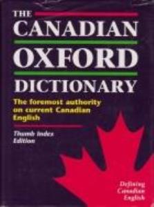 Libro: THE CANADIAN OXFORD DICTIONARY