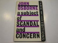 Libro: A SUBJECT OF SCANDAL AND CONCERN