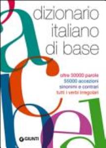 Libro: DIZIONARIO ITALIANO DI BASE. 